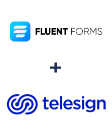 Fluent Forms Pro ve Telesign entegrasyonu