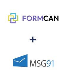 FormCan ve MSG91 entegrasyonu