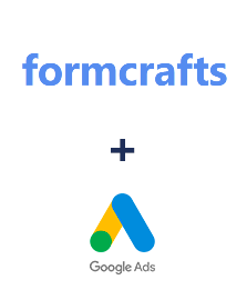 FormCrafts ve Google Ads entegrasyonu