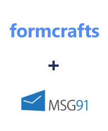 FormCrafts ve MSG91 entegrasyonu