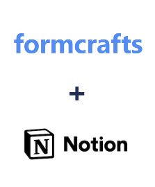 FormCrafts ve Notion entegrasyonu