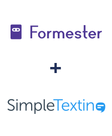 Formester ve SimpleTexting entegrasyonu