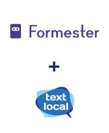Formester ve Textlocal entegrasyonu