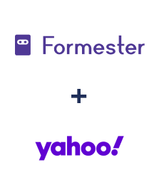 Formester ve Yahoo! entegrasyonu