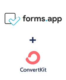 forms.app ve ConvertKit entegrasyonu