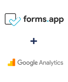 forms.app ve Google Analytics entegrasyonu