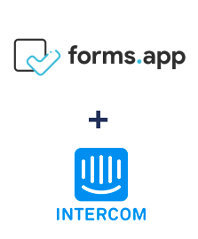 forms.app ve Intercom  entegrasyonu