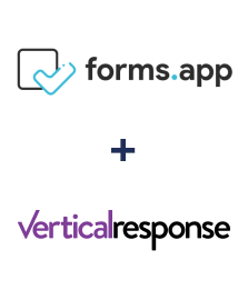 forms.app ve VerticalResponse entegrasyonu