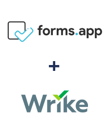 forms.app ve Wrike entegrasyonu