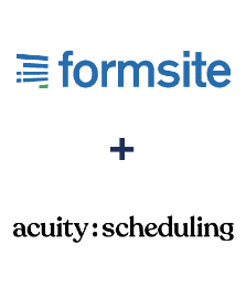 Formsite ve Acuity Scheduling entegrasyonu