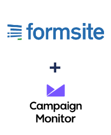 Formsite ve Campaign Monitor entegrasyonu