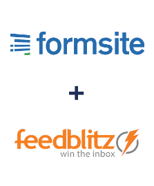 Formsite ve FeedBlitz entegrasyonu