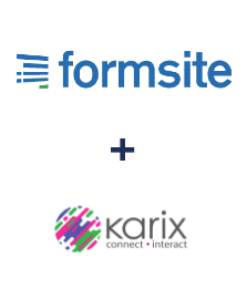 Formsite ve Karix entegrasyonu