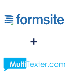 Formsite ve Multitexter entegrasyonu