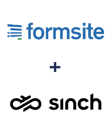 Formsite ve Sinch entegrasyonu