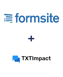 Formsite ve TXTImpact entegrasyonu