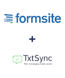 Formsite ve TxtSync entegrasyonu