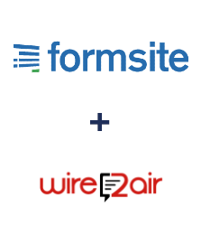 Formsite ve Wire2Air entegrasyonu