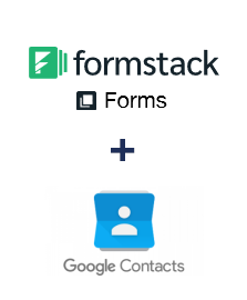 Formstack Forms ve Google Contacts entegrasyonu