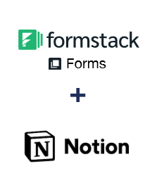 Formstack Forms ve Notion entegrasyonu