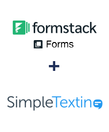 Formstack Forms ve SimpleTexting entegrasyonu