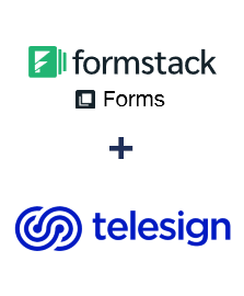 Formstack Forms ve Telesign entegrasyonu