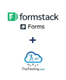Formstack Forms ve TheTexting entegrasyonu