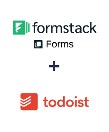 Formstack Forms ve Todoist entegrasyonu