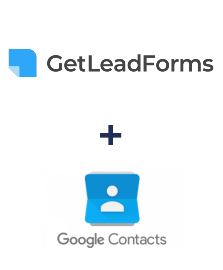 GetLeadForms ve Google Contacts entegrasyonu
