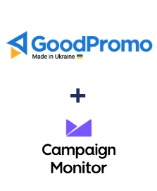 GoodPromo ve Campaign Monitor entegrasyonu