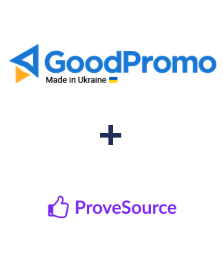 GoodPromo ve ProveSource entegrasyonu