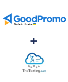 GoodPromo ve TheTexting entegrasyonu