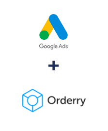 Google Ads ve Orderry entegrasyonu