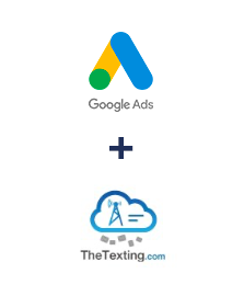 Google Ads ve TheTexting entegrasyonu
