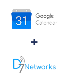 Google Calendar ve D7 Networks entegrasyonu