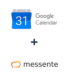 Google Calendar ve Messente entegrasyonu