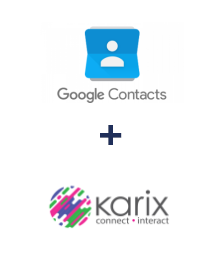 Google Contacts ve Karix entegrasyonu