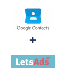 Google Contacts ve LetsAds entegrasyonu