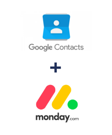 Google Contacts ve Monday.com entegrasyonu