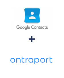 Google Contacts ve Ontraport entegrasyonu