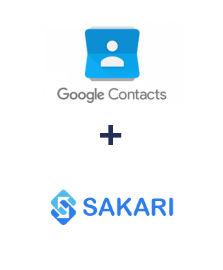 Google Contacts ve Sakari entegrasyonu