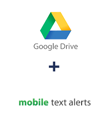 Google Drive ve Mobile Text Alerts entegrasyonu