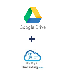 Google Drive ve TheTexting entegrasyonu
