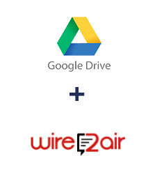 Google Drive ve Wire2Air entegrasyonu