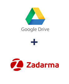 Google Drive ve Zadarma entegrasyonu