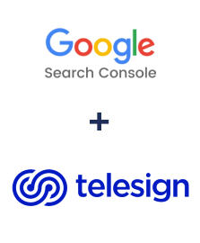 Google Search Console ve Telesign entegrasyonu