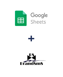 Google Sheets ve BrandSMS  entegrasyonu