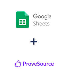 Google Sheets ve ProveSource entegrasyonu