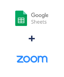 Google Sheets ve Zoom entegrasyonu
