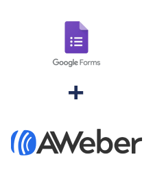 Google Forms ve AWeber entegrasyonu